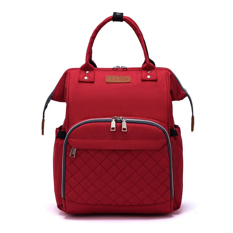 Newest Durable Mother Nappy Backpack Tote Baby Shoulder Travel Mummy Diaper Bag Made of Durable Polyester