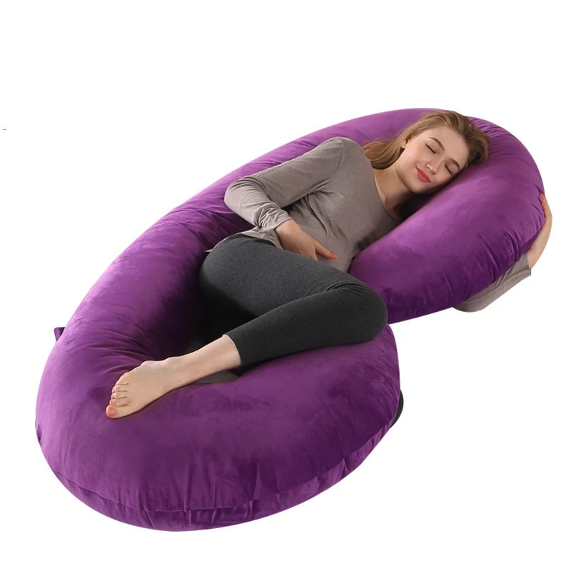 Pregnancy Pillow,Maternity Body Pillow for Sleeping,C Shaped Body Pillow for Pregnant Women