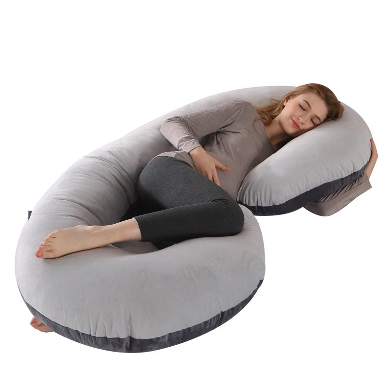 Pregnancy Pillow,Maternity Body Pillow for Sleeping,C Shaped Body Pillow for Pregnant Women