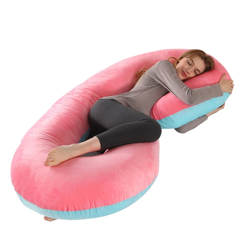 Pregnancy Pillow,Maternity Body Pillow for Sleeping,C Shaped Body Pillow for Pregnant Women