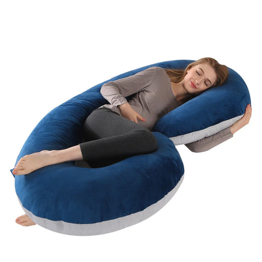 Pregnancy Pillow,Maternity Body Pillow for Sleeping,C Shaped Body Pillow for Pregnant Women